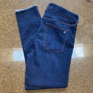 Dark Wash Stiletto Skinny Jeans